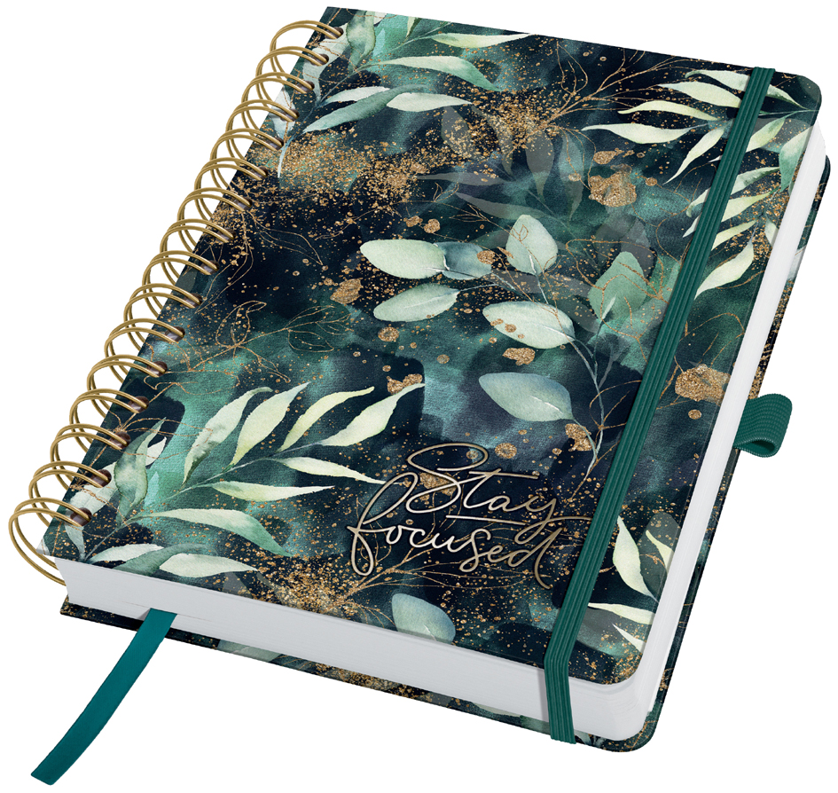 sigel BuJo Agenda Jolie 'Glamorous Leaves'