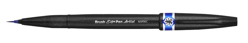 Stylo pinceau Sign Pen Artist, bleu