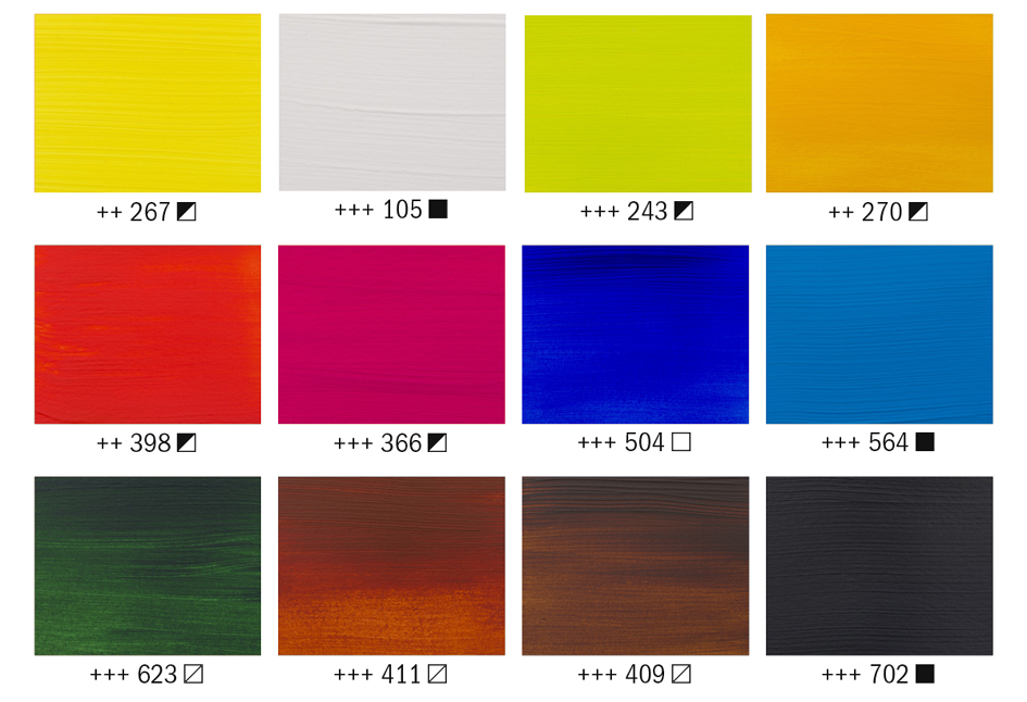 Aperçu des couleurs