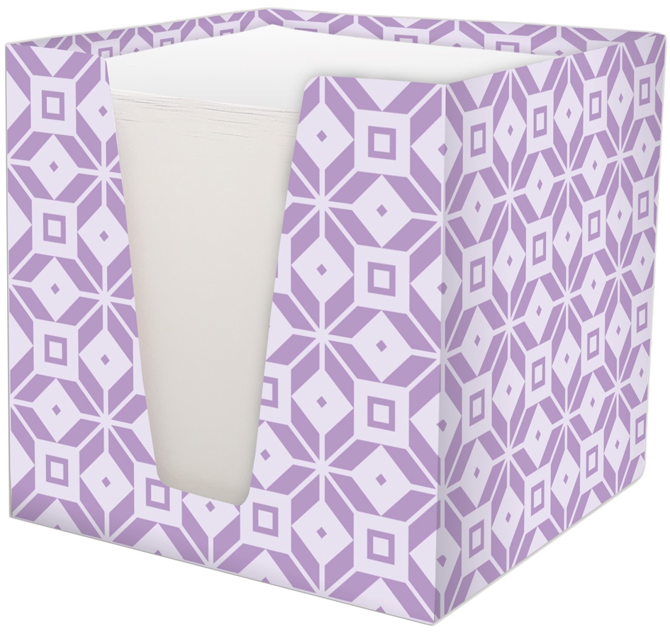 RNK Verlag Bloc cube 'Berry', carton rigide, garni