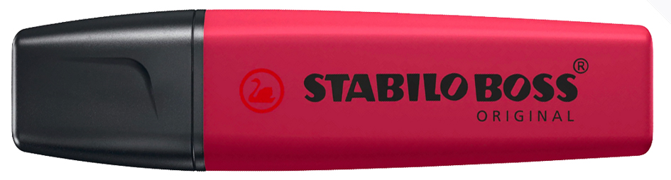 STABILO Surligneur BOSS ORIGINAL NatureCOLORS, rouge dahlia