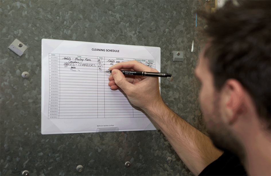 Cadres d'informations, A4 auto-adhésif
