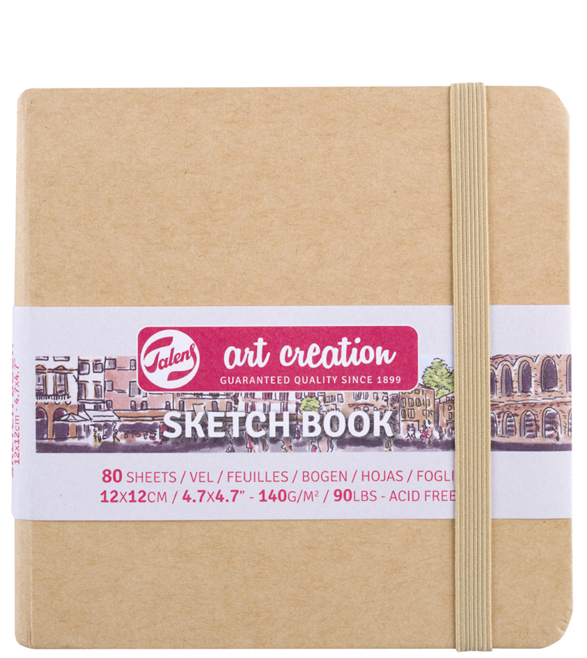 Visuel de référence : ArtCreation carnet de croquis papier kraft