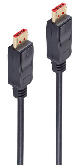 shiverpeaks BASIC-S Câble DisplayPort 1.4, 3,0 m, noir