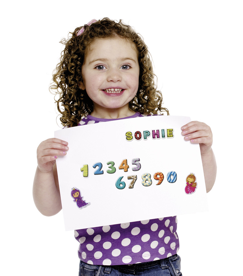 Stickers, chiffres & lettres