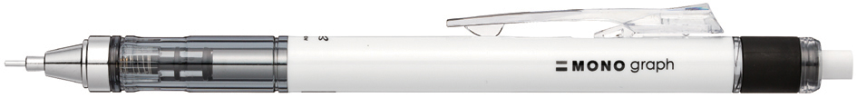 TOMBOW Porte-mines 'MONO graph', 0,7 mm, blanc