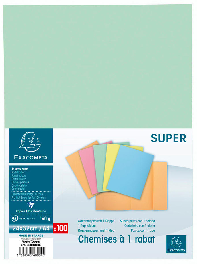 Visuel de référence: Chemise SUPER 160, emballage