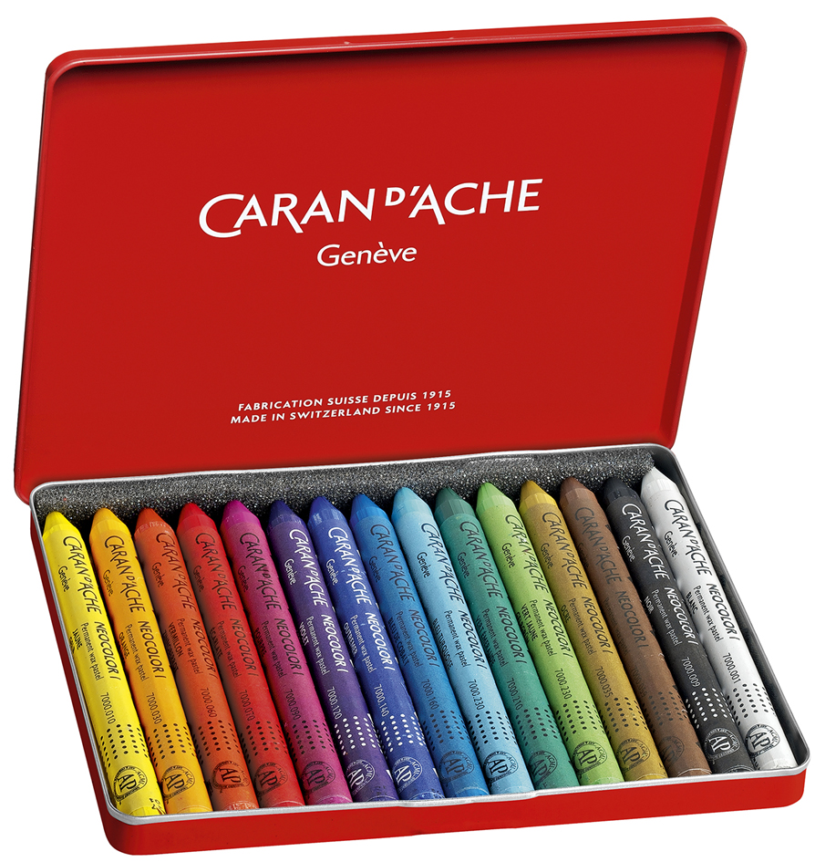 Crayons à la cire aquarellable
