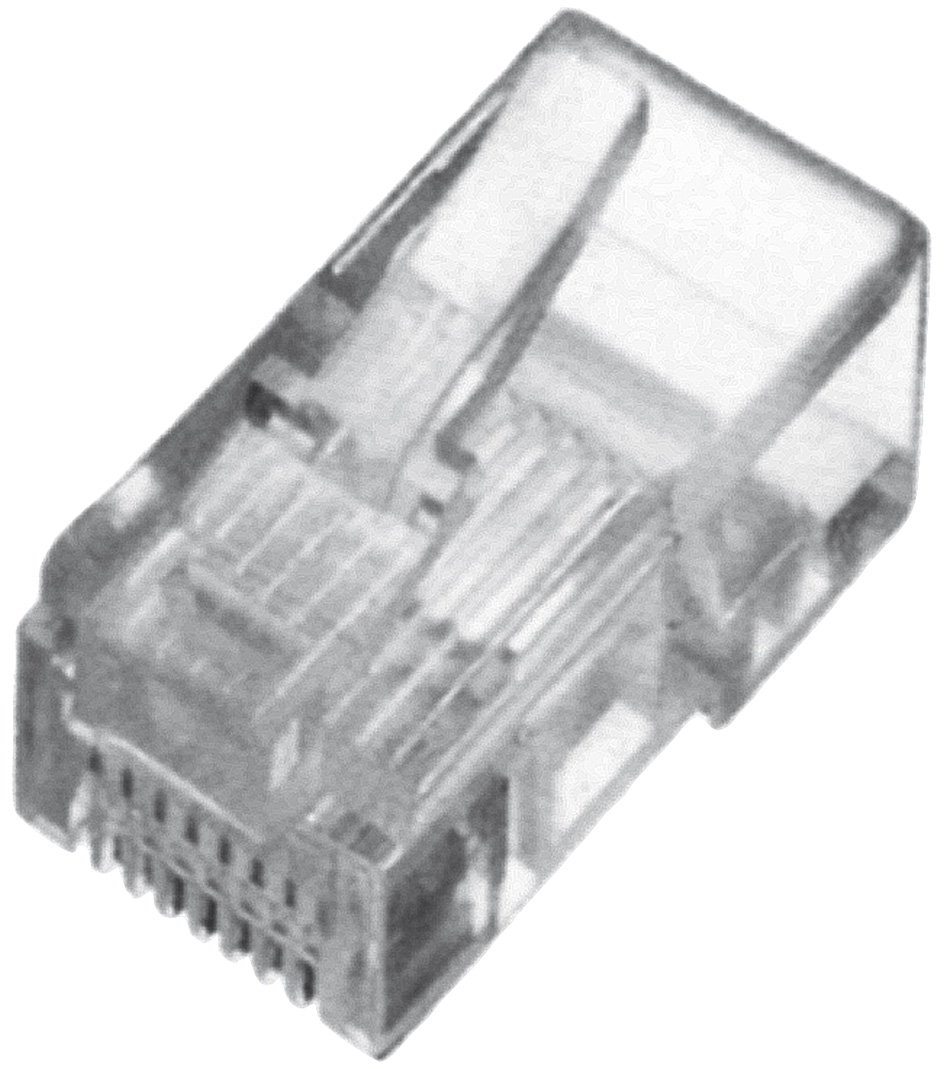 DIGITUS Fiche modulaire RJ45, cat.5e, blindé