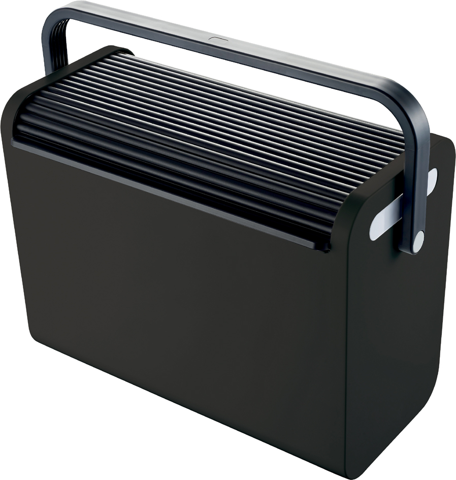helit Boîte pour dossiers suspendus 'the mobil box', noir