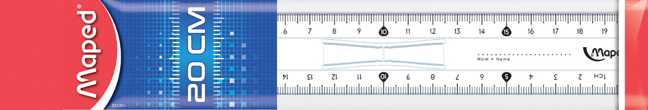 Maped Règle plate Start 146, 150 mm, en plastique