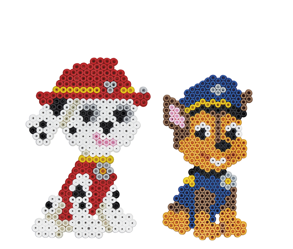 Hama Perles à repasser midi 'Pax Patrol',petite boîte cadeau boîte cadeau assorti 2.000