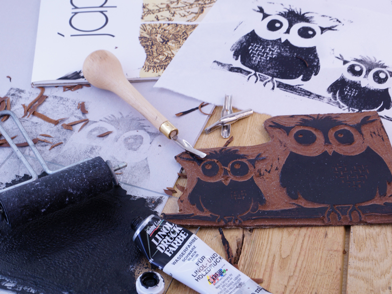 Kit d'encre pour linogravure
