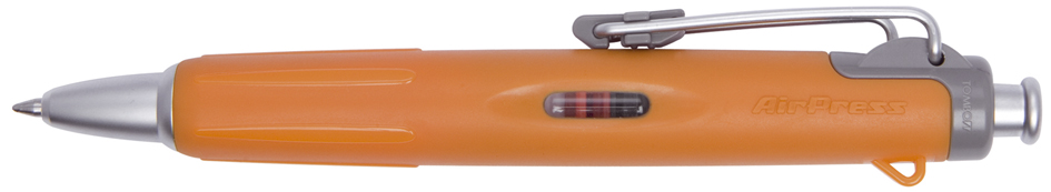 TOMBOW Stylo à bille rétractable 'AirPress Pen', orange