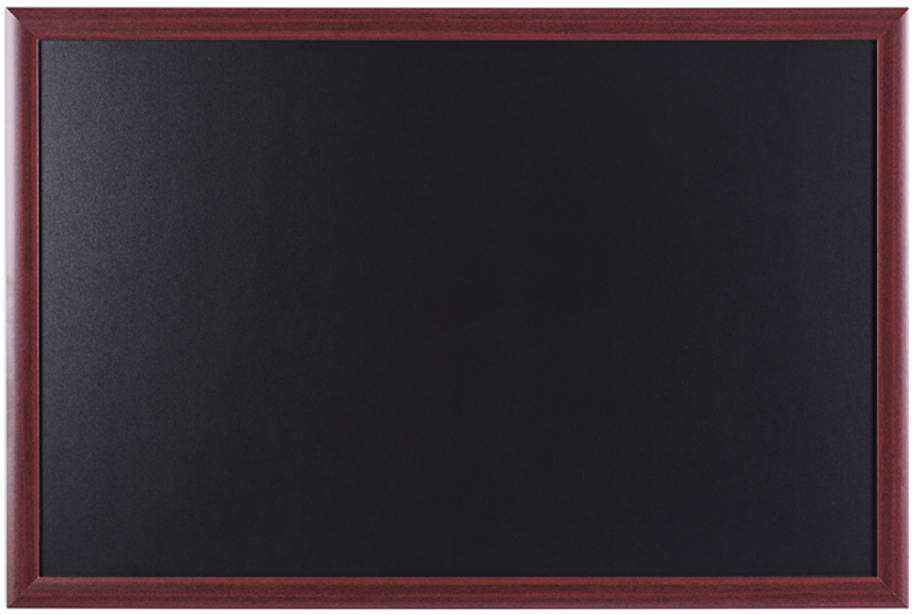 Tableau noir, avec cadre, aspect cerisier