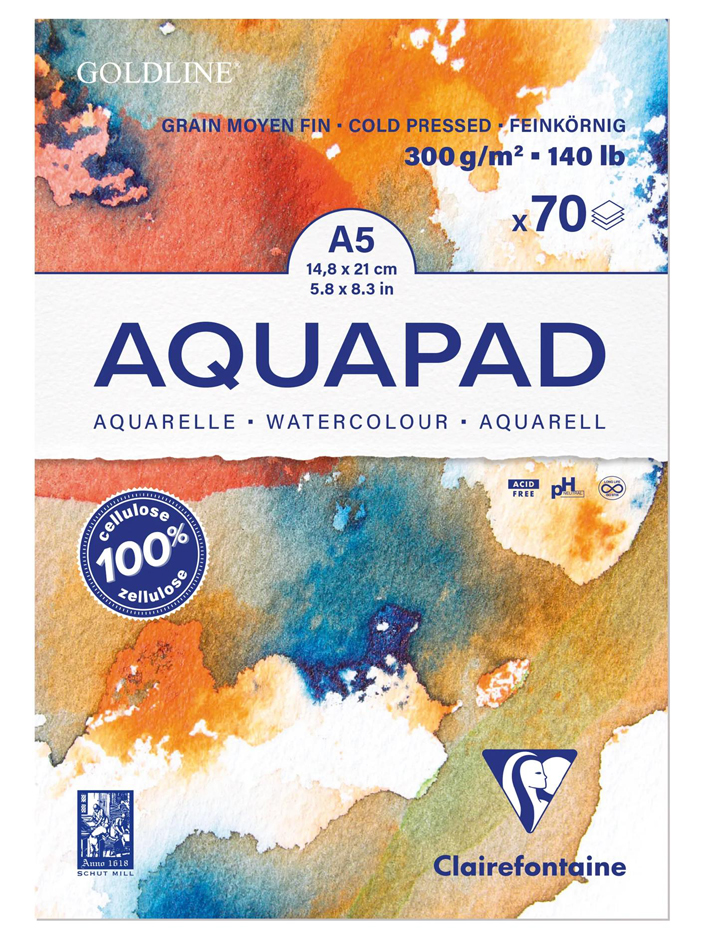 Bloc de papier aquarelle AQUAPAD