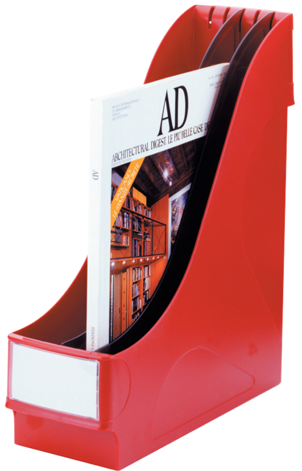 LEITZ porte-revues extra large, A4, en polystyrène, rouge