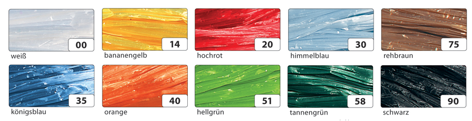 Aperçu des couleurs