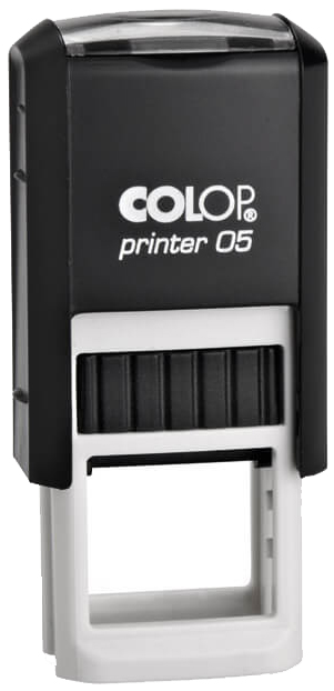COLOP Tampon pour texte Printer 05, 2 lignes, noir