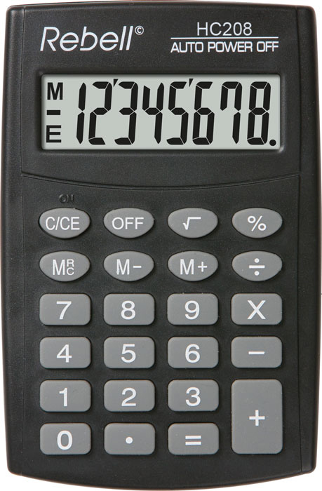 Calculatrice de poche HC 208