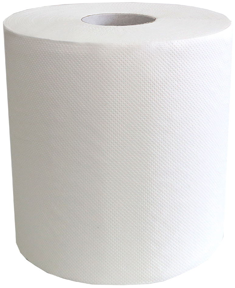 Fripa Rouleau d'essuie-mains, 1 couche, blanc, 300 m