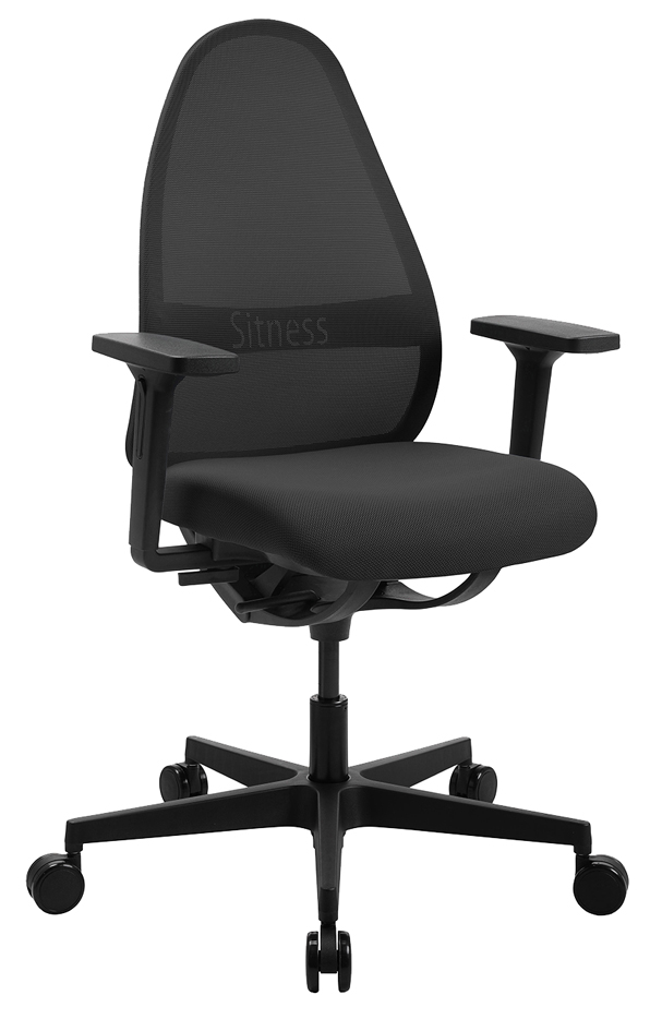 Topstar Chaise de bureau pivotante 'Soft Sitness Art', noir