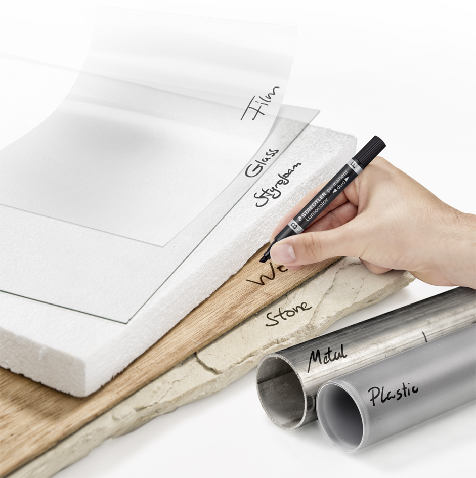 STAEDTLER Flacon de recharge Lumocolor 488 48, noir