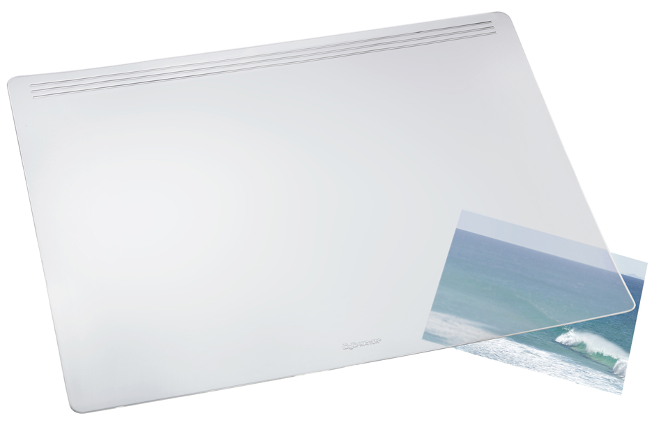 Visuel de référence: utilsation du sous-main MATTON TRANSPARENT, transparent mat