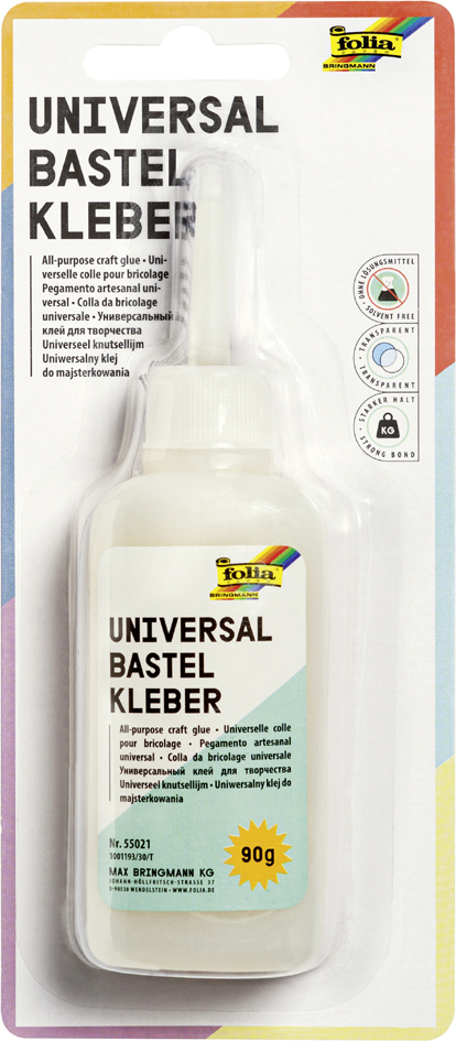 folia Colle vinylique, 80 ml, transparent, flacon doseur