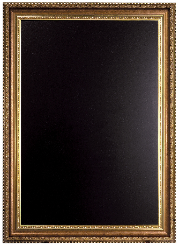 Securit Ardoise GOLD BOARD, 730 x 970 mm
