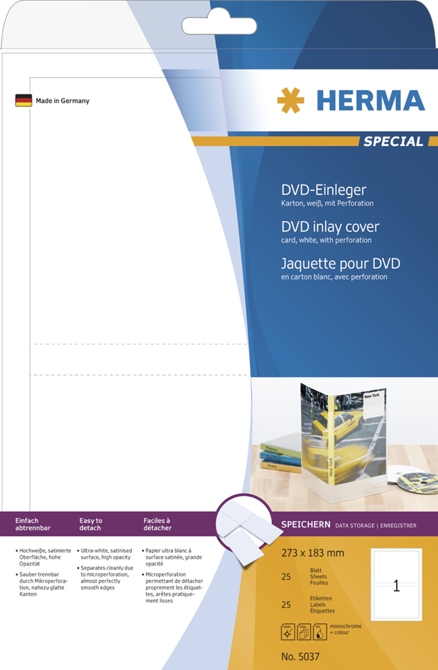 Supports d'étiquetage, DVD