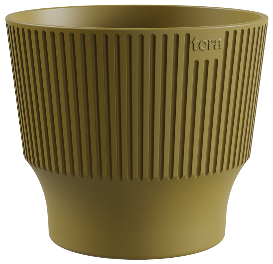 tera Cache-pot 'Mini', diamètre: 130 mm, golden lime