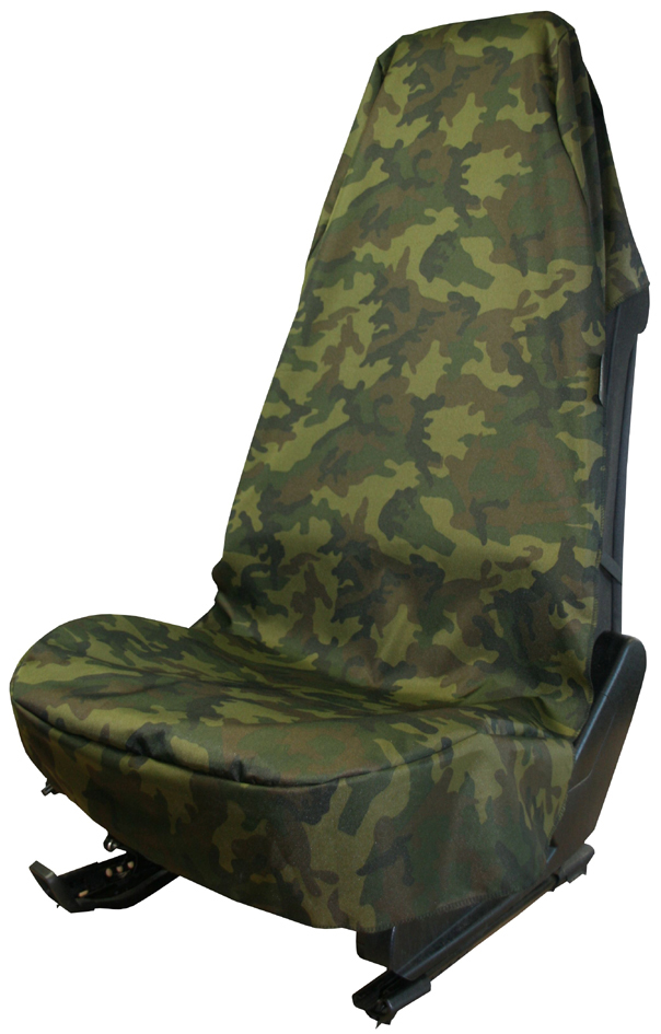 IWH Housse de siège auto 'Camouflage', vert olive