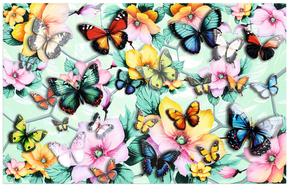 HERMA Sous-main 'Papillons', (L)550 x (H)350 mm