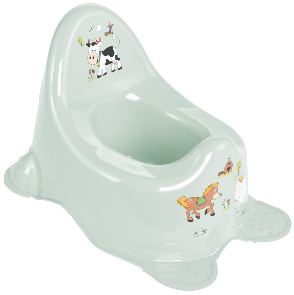 Pot pour bébé "adam funny farm", soft green