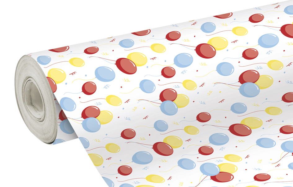 Clairefontaine Papier cadeau 'Ballons', grand format