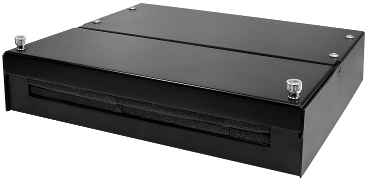 LogiLink Boîtier à point de consolidation, 8/12 ports, noir