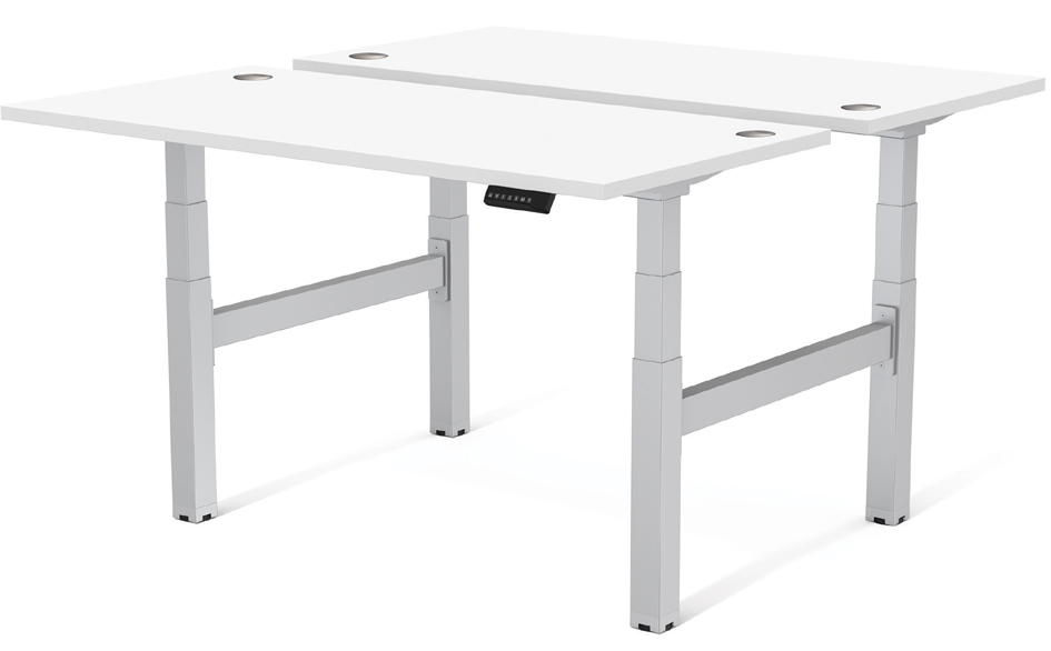 Piètement de bureau électrique Cambio Bench - plateau de table en option