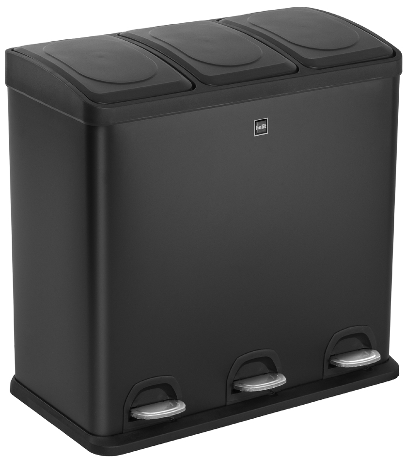helit Poubelle de tri sélectif 'the separator', 3 x 20 l