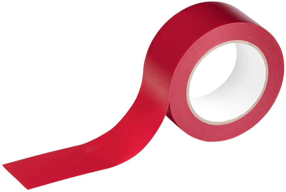 DURABLE Bande de marquage DURALINE BASIC, rouge