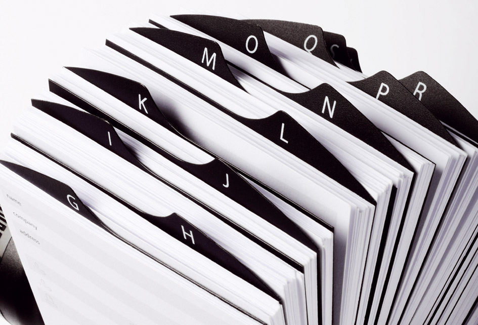 Fichiers d'adresses