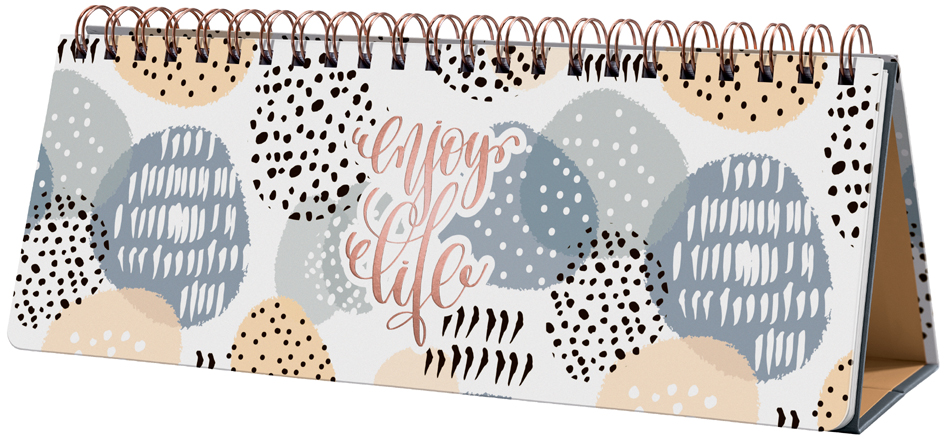 sigel Calendrier de table Jolie 'Apricot Inspiration'
