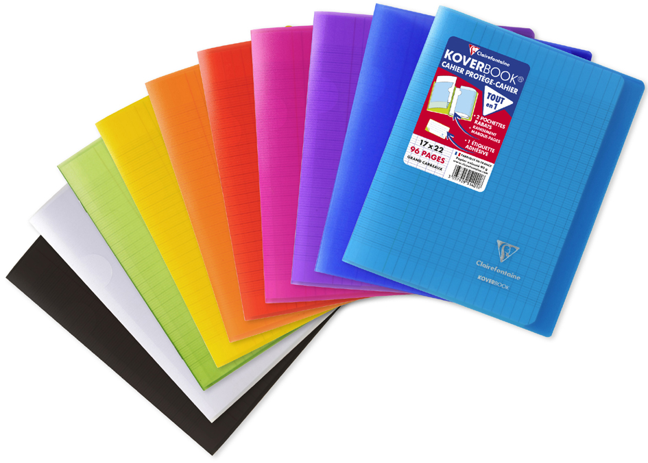 Visuel de référence: Cahier KOVERBOOK transparent, 240 x 320 mm