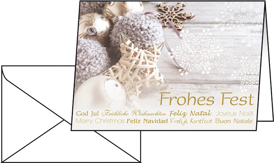 sigel Carte de Noël 'Christmas Feeling', A6 (A5)