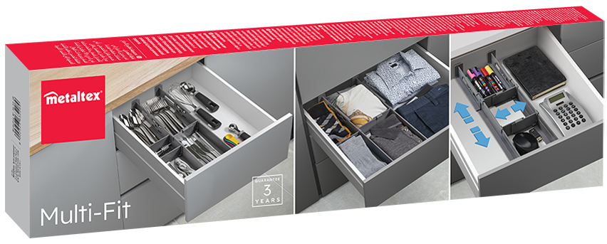 Organiseur de tiroir Multi-Fit, emballage