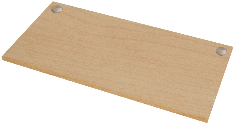 Visuel de référence: plateau de table, érable