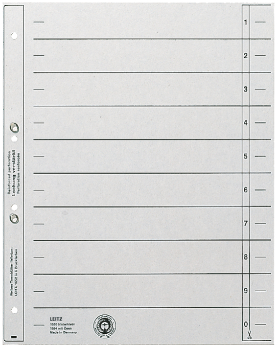 Intercalaires A4