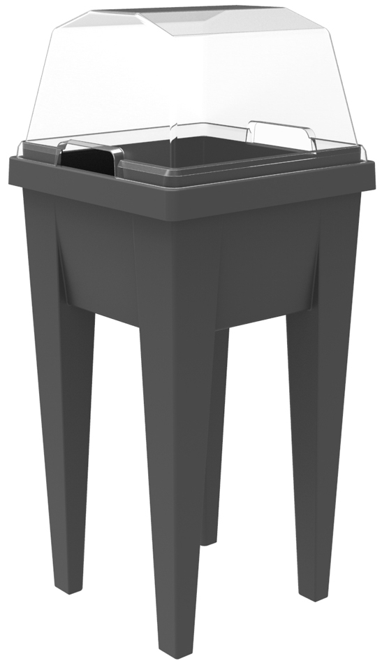 EDA Couvercle pour mini-jardinière 'VEG&Table', transparent