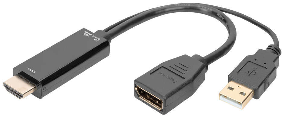 Adaptateurs: HDMI - DisplayPort