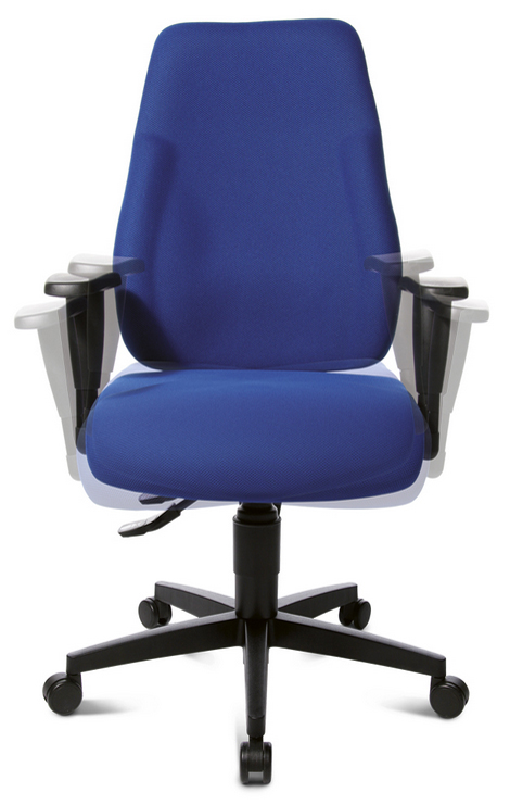 Fauteuil de bureau "Lady Sitness",bleu